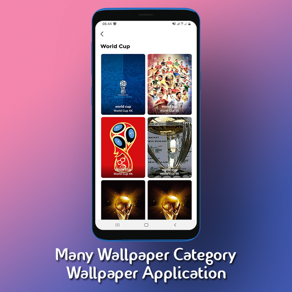 Wallpaper World Cup 4K - Image screenshot of android app