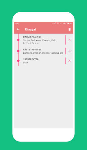 HLR Lookup - Image screenshot of android app