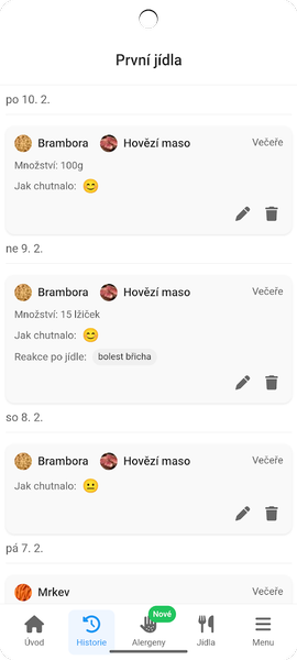 BabyBites - First baby foods - Image screenshot of android app