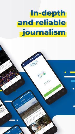 Kompas.id: Baca Berita Lengkap - عکس برنامه موبایلی اندروید