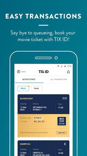 TIX ID - عکس برنامه موبایلی اندروید