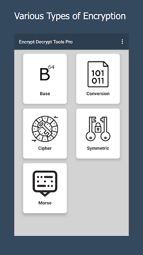 Encrypt Decrypt Tools - عکس برنامه موبایلی اندروید
