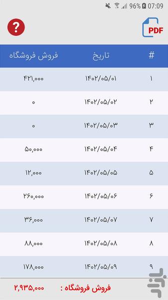 حسابدار گیم کلاب و گیم نت - عکس برنامه موبایلی اندروید