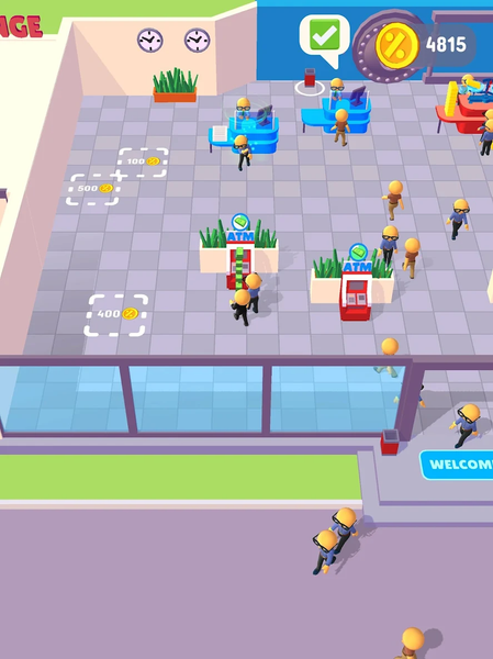 Bank Rush - عکس بازی موبایلی اندروید