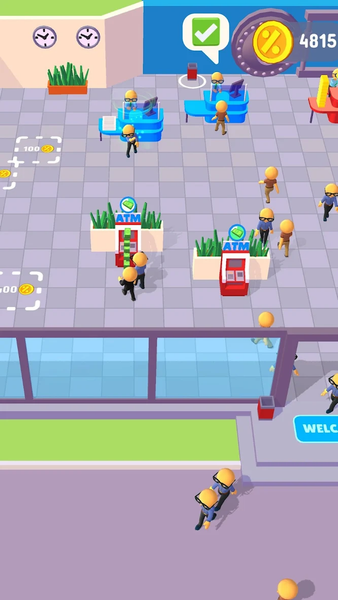 Bank Rush - Gameplay image of android game