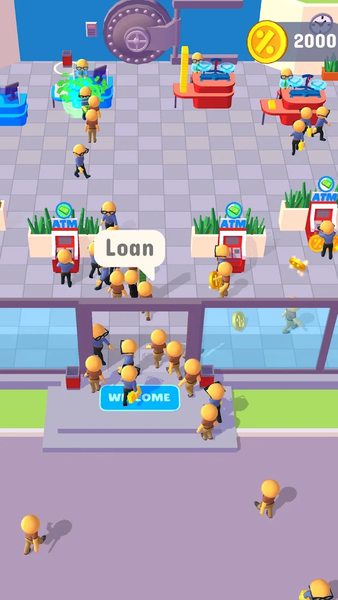 Bank Rush - عکس بازی موبایلی اندروید