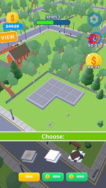 Merge Building DIY: Home Build - Gameplay image of android game