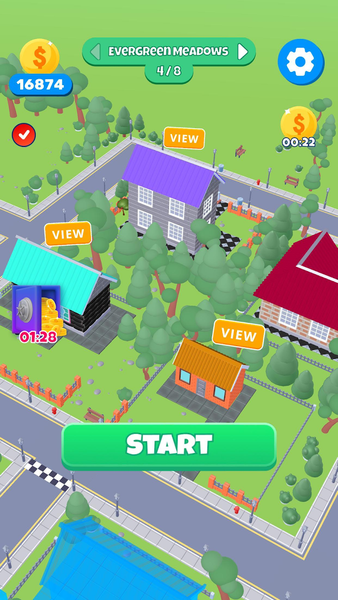 Merge Building DIY: Home Build - Gameplay image of android game