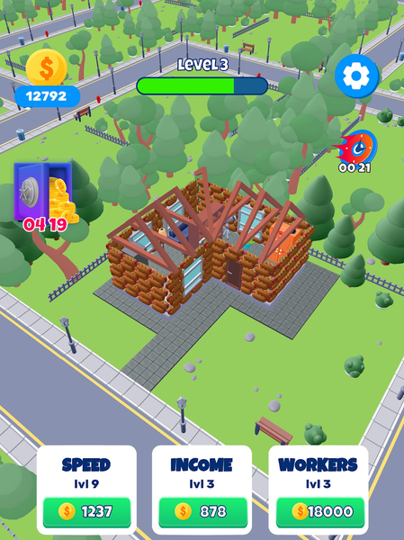 Merge Building DIY: Home Build - Gameplay image of android game