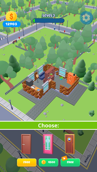 Merge Building DIY: Home Build - Gameplay image of android game