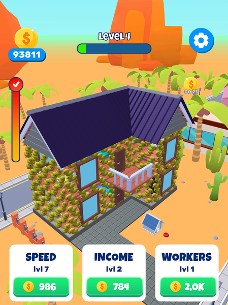 Merge Building DIY: Home Build - Gameplay image of android game