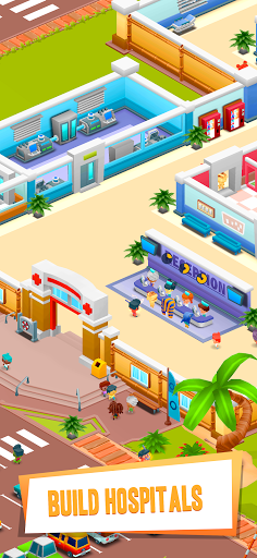 Idle Frenzied Hospital Tycoon - Gameplay image of android game