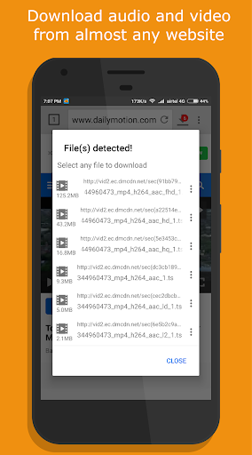 1DM: Browser & Video Download - عکس برنامه موبایلی اندروید