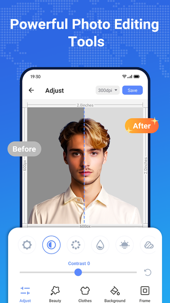 Passport Photo: ID Photo Maker - Image screenshot of android app