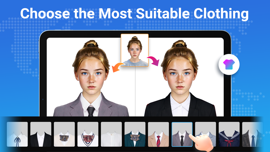 Passport Photo: ID Photo Maker - Image screenshot of android app
