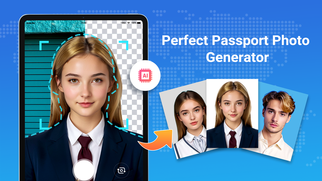 Passport Photo: ID Photo Maker - Image screenshot of android app