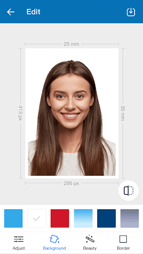 ID Photo & Passport Portrait - عکس برنامه موبایلی اندروید