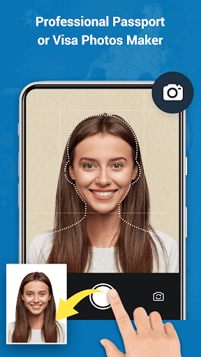 ID Photo & Passport Portrait - عکس برنامه موبایلی اندروید