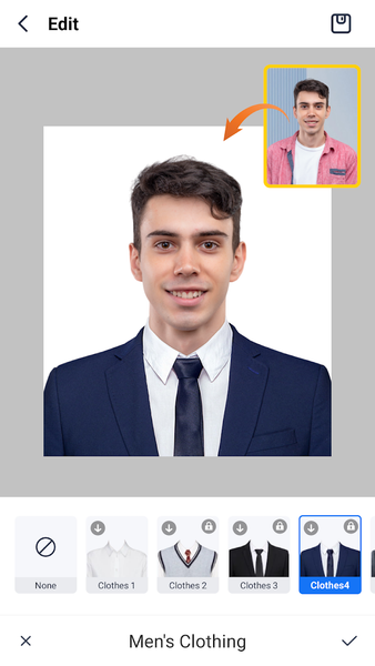 Passport Photo & IDPhoto Maker - Image screenshot of android app
