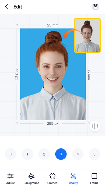 Passport Photo & IDPhoto Maker - Image screenshot of android app