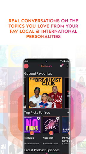 GoLoud - Image screenshot of android app