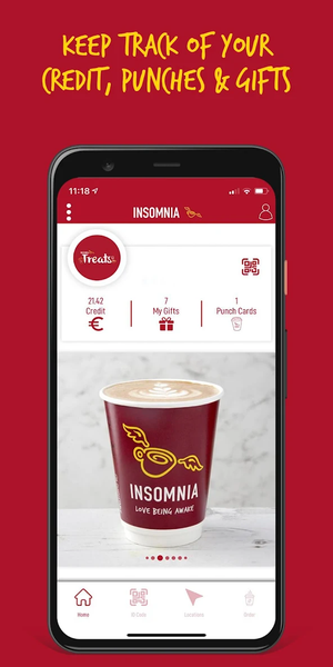 Insomnia Coffee IE - Image screenshot of android app