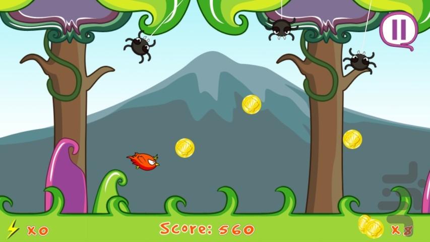 Adventures of Fly Chicken - Gameplay image of android game