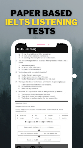 IELTS Listening - عکس برنامه موبایلی اندروید