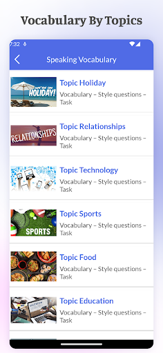 IELTS Speaking Mastery - Image screenshot of android app
