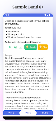 IELTS Speaking Mastery - Image screenshot of android app
