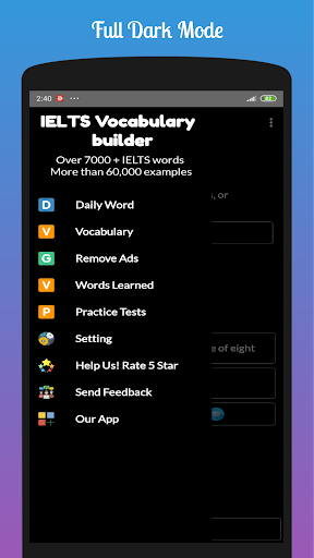 IELTS Vocabulary PRO - Image screenshot of android app