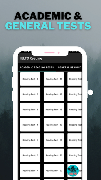 IELTS Reading - عکس برنامه موبایلی اندروید
