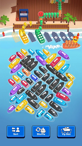 Boat Out: Traffic Jam - Gameplay image of android game