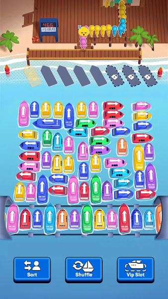 Boat Out: Traffic Jam - Gameplay image of android game