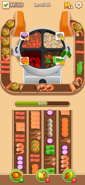 Hotpot Flow: Food Games - عکس بازی موبایلی اندروید