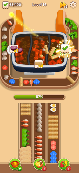 Hotpot Flow: Food Games - عکس بازی موبایلی اندروید