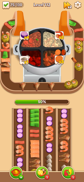 Hotpot Flow: Food Games - عکس بازی موبایلی اندروید
