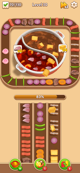 Hotpot Flow: Food Games - عکس بازی موبایلی اندروید