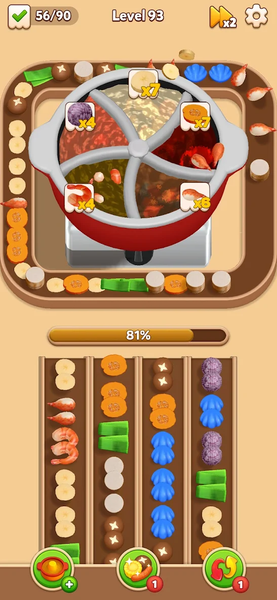 Hotpot Flow: Food Games - عکس بازی موبایلی اندروید
