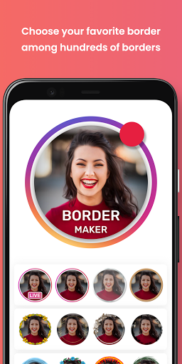 Profile Picture Border Maker - Image screenshot of android app