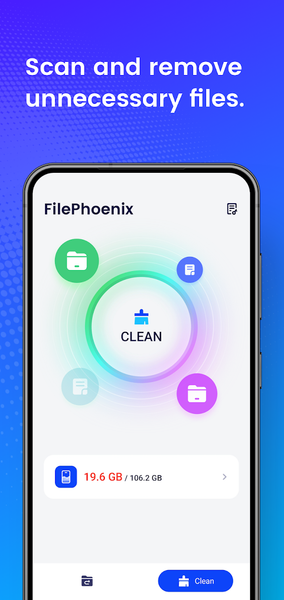 FilePhoenix - عکس برنامه موبایلی اندروید