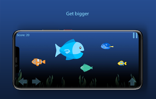 Eat & Grow: Fishy Classic Game - عکس برنامه موبایلی اندروید