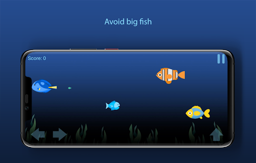 Eat & Grow: Fishy Classic Game - عکس برنامه موبایلی اندروید