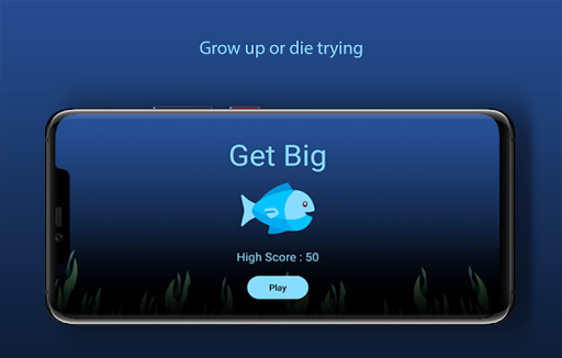 Eat & Grow: Fishy Classic Game - عکس برنامه موبایلی اندروید