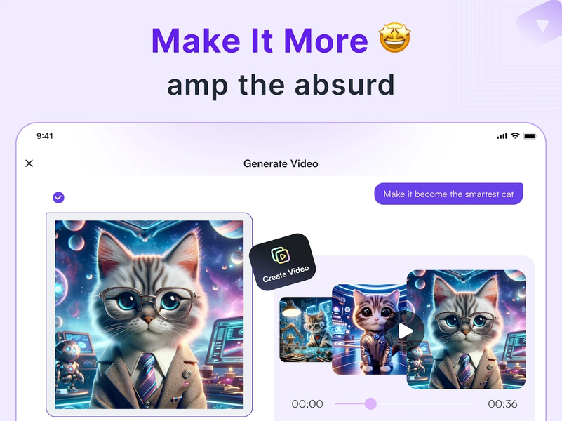 Monica AI: Deep Chat & Search - عکس برنامه موبایلی اندروید