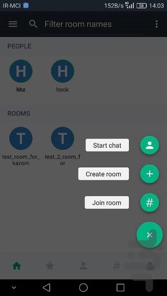 بلنک چت - عکس برنامه موبایلی اندروید