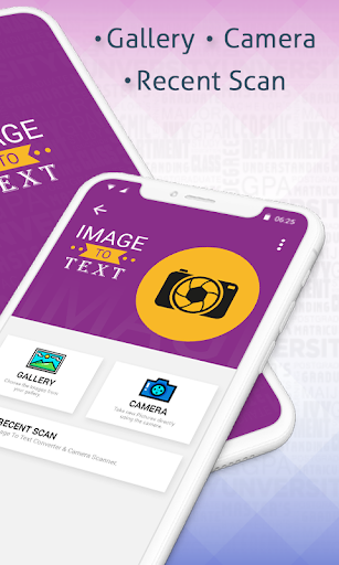 Image To Text : Convert Image To Text - عکس برنامه موبایلی اندروید