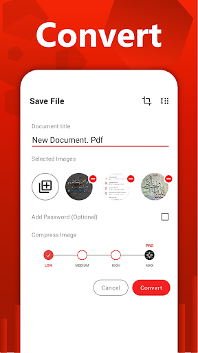 PDF Maker - Image to PDF - Image screenshot of android app