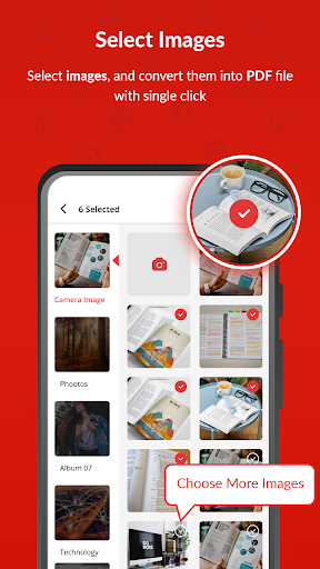 Image to PDF Converter App - عکس برنامه موبایلی اندروید