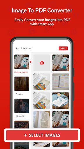 Image to PDF Converter App - عکس برنامه موبایلی اندروید